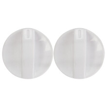 2X Microwave Oven 11 mm Long Plastic Spool Rotary Knob Timer