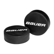 Bauer Hockey Official Size & Weight Hockey Pucks | 10 Pack