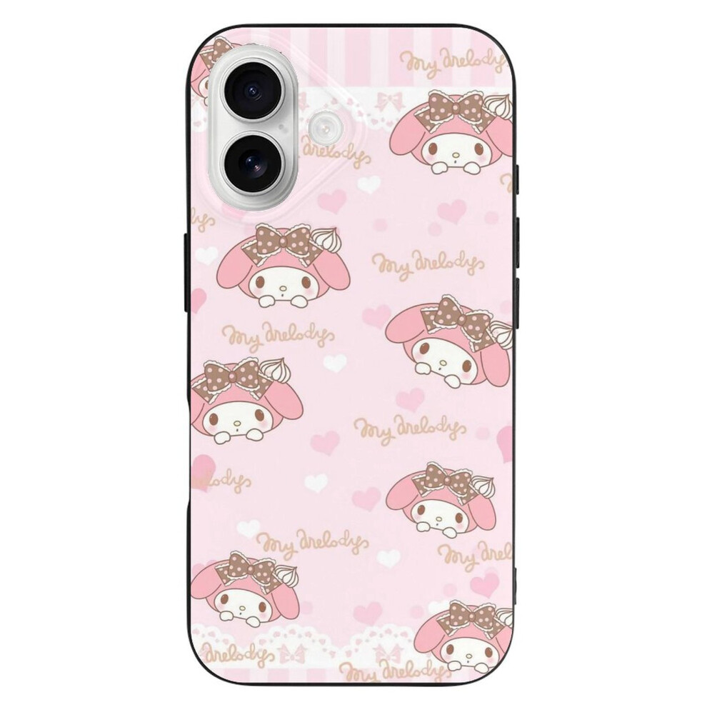 Melody Tpu Case Compatible With Iphone 16 Â Ultra Slim, Shockproof, Anti-Yellowing, Scratch-Resistant, Wireless Charging Compatible, Enhanced Grip 9085618785854