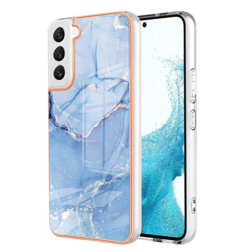 Compatible With Samsung Galaxy S22 Plus 5G Case Shockproof Tpu Silicone Bumper Marble 9085618785649