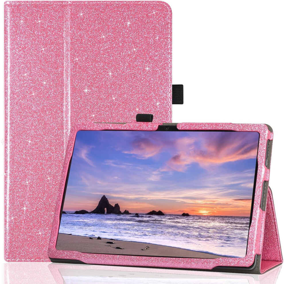 Jkhandy Case For Onn. 11" Tablet Pro (2023 Model:100110027) - Folio Pu Leather Stand Cover With Pencil Holder, Glitter 9085618785526