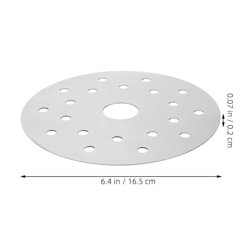 Stainless Steel Heat Conduction Plate Kitchen Utensil Fin Cookware Flame Diffuser 2