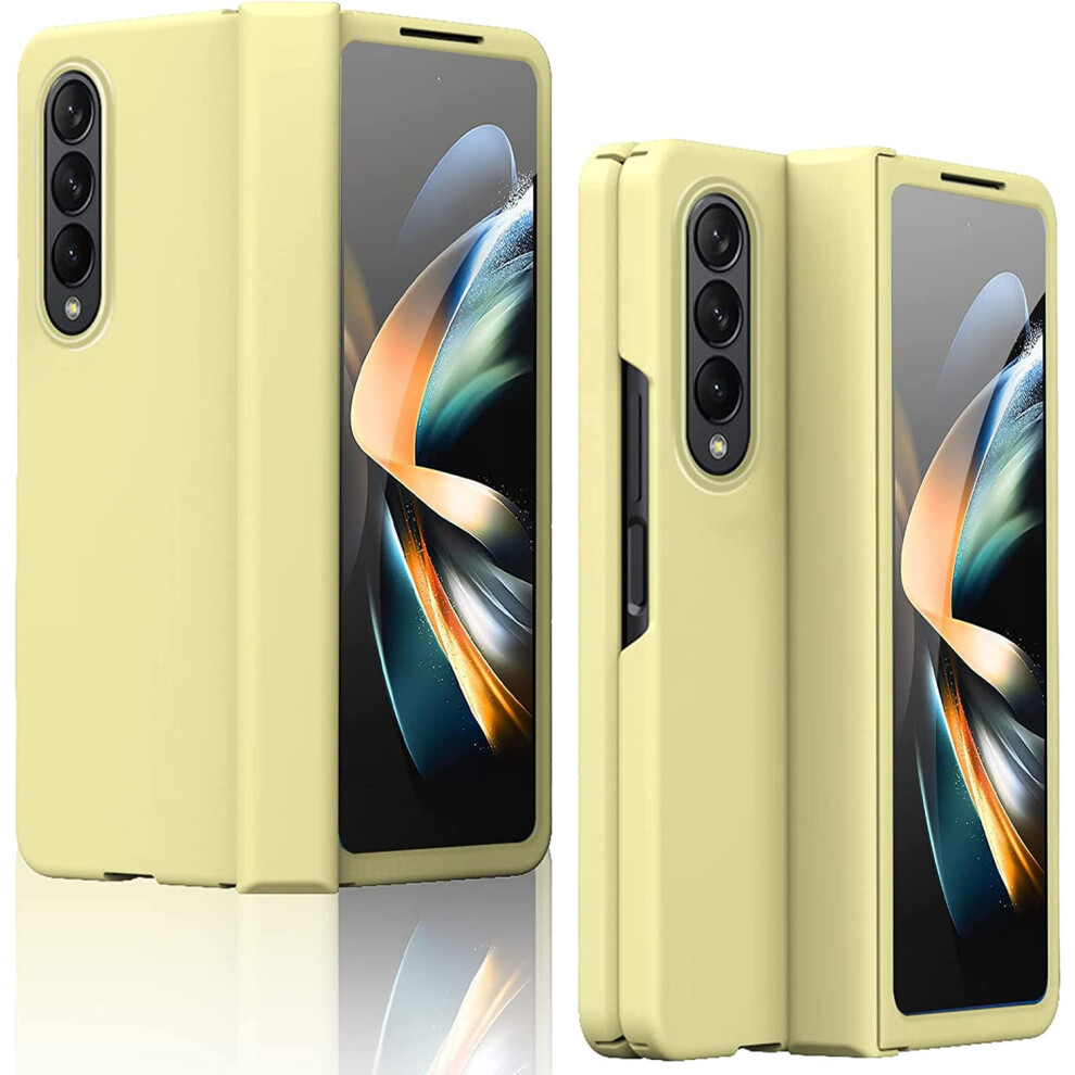 Compatible Compatible With Samsung Galaxy Z Fold 4 Hinge Case With Built-In Screen Protector, Ultra-Thin Hard Pc Shockproof 9085618785946