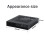 ckepdyeh DX01 Mini ITX Desktop Computer Chassis Thin Half Height Computer Chassis USB2.0 Computer Case with Wall Bracket 8