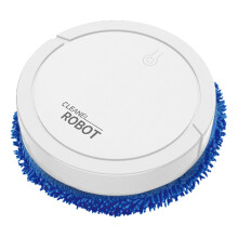 XIUH Kitchen Supplies,Kitchen Tools Home Intelligent Silent Mopping Robot Lazy Wet and Dry Mopping Machine (White)