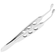 Meibomian Gland Expressor Stainless Steel Eyelid Massage Tweezers for Precise Gland Expression