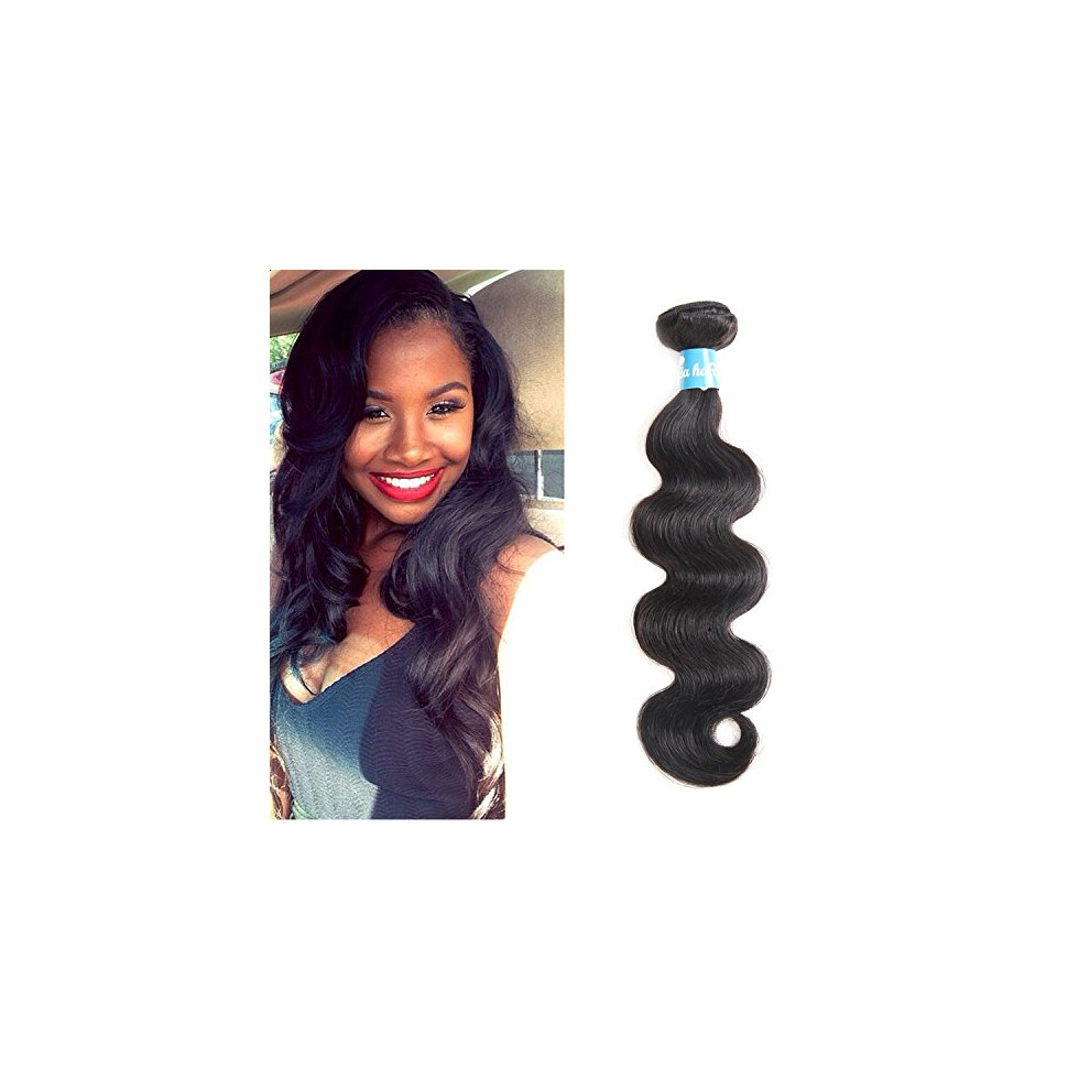 Unisex Virgin Remy Human Hair Bundle 20 Inch Malaysian Body Wave Extensions 10A Grade Soft Split Ends
