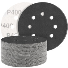 STEBRUAM 50PCS 125mm Dry Wet Sanding Discs 400 Gri