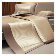 Cooling Mattress Pad with Ice Silk Surface, Breathable Bed Topper for Hot Sleepers, Brown 70.8x86.6in