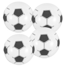 4pcs Inflatable Beach Balls for Pool Party and Outdoor Games Summer Fun Kids Play