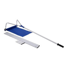 Roof Snow Rake Adjustable Long Handle Lightweight Aluminum with Oxford Cloth Blade 30mm
