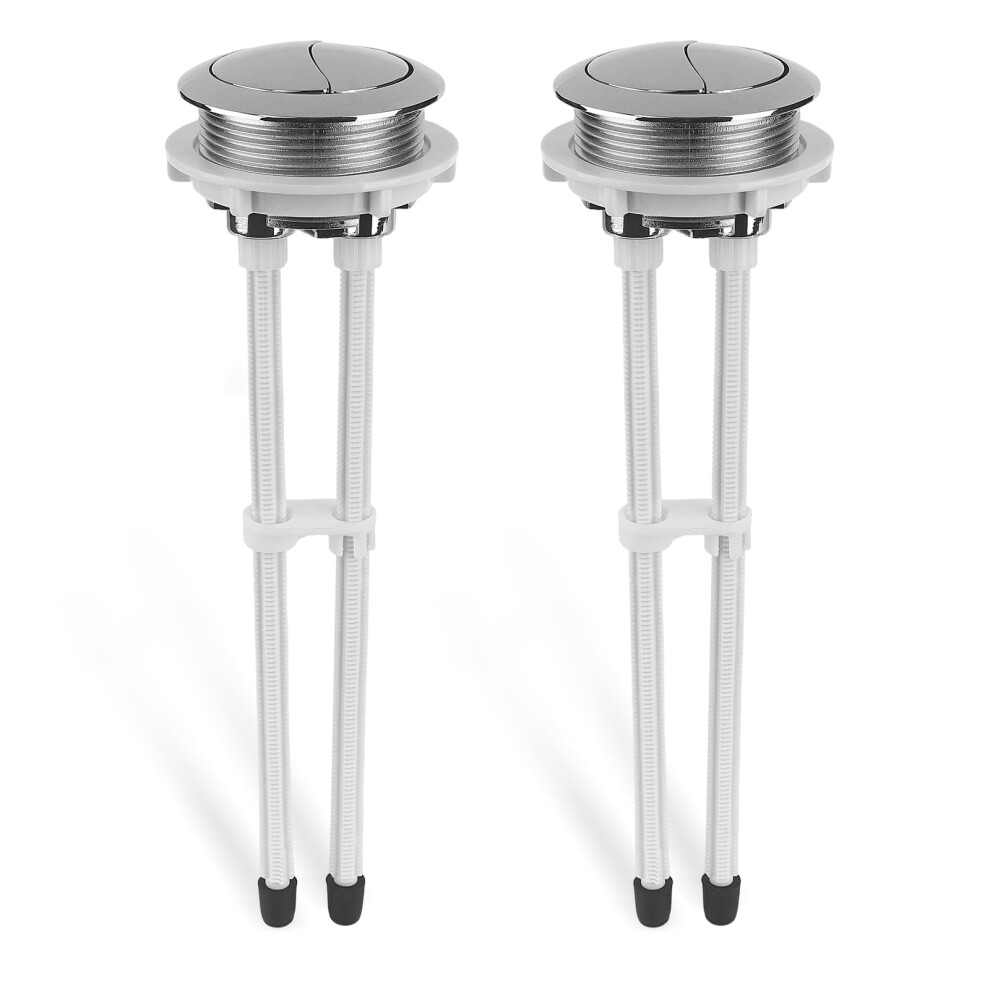 2Pcs 48Mm Dual Flush Toilet Button Replacement With Adjustable Flush Control And Easy Installation 9455672564090