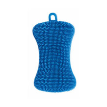 FensXil Cleaning Brush Silicone Dishwashing Brush Cleaning Brush Round Dishwashing Rinse Pot Brush Scouring Pad