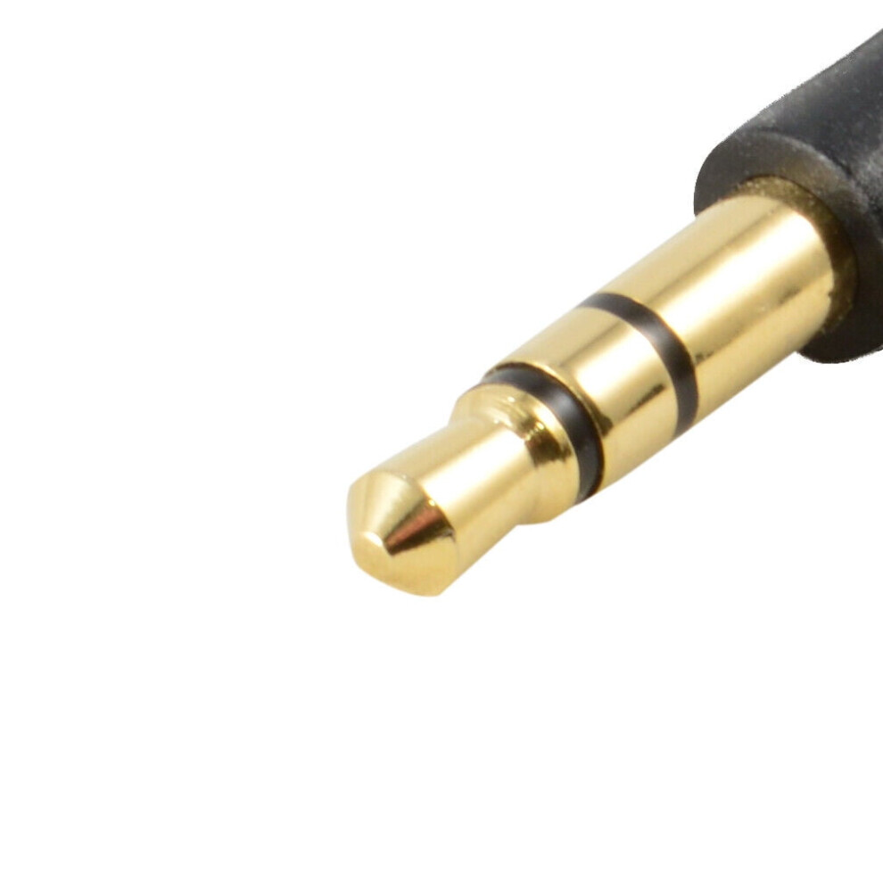 2X 3Ft Spring Coiled 3.5Mm Aux Cable Stereo Audio Auxiliary Cord (2-Pack) 9058772081698