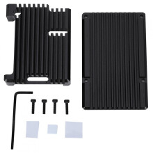 Computer Components, High Hardness Motherboard Cooling Shell Good Heat Dissipation for Raspberry Pi 3rd Model B 2b/3b+