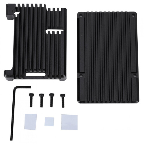 Computer Components, High Hardness Motherboard Cooling Shell Good Heat Dissipation for Raspberry Pi 3rd Model B 2b/3b+