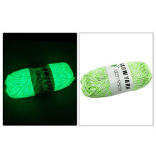 Home Decor Dark Yarn For Crochet 2mm Fancy Luminous Skein 1 Piece Yard Suitable Beginners To Knit Decorations Bedroom