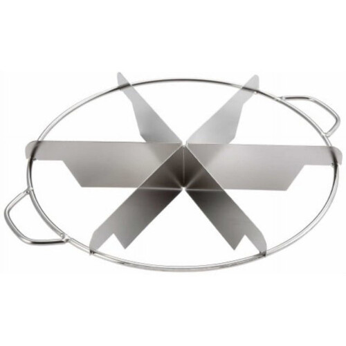 Winco SCU-6 Stainless Steel 6-Cut Pie Cutter