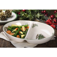 Christmas Tree Divided Dish