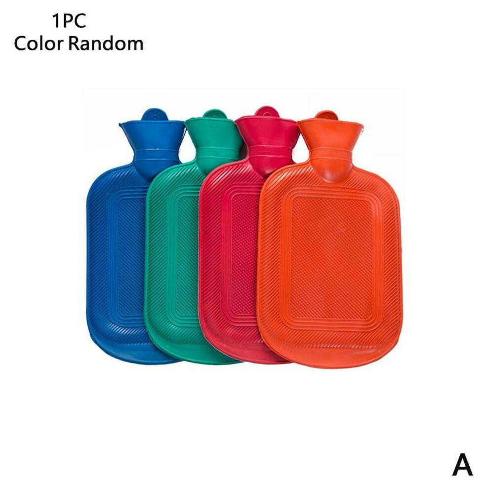 1L Rubber Hot Water Bottle Heat Therapy Bag Hot Wa Relaxing Y6R8