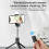 GUYUTING Multi-Angle Rotating Selfie Stick with Fill Light and Bluetooth Remote for Easy Self-Portraits 6