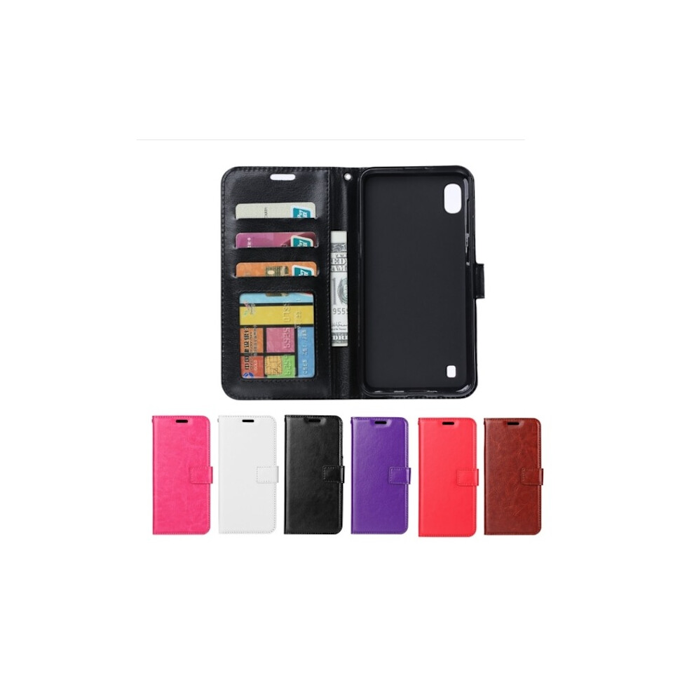 Compatible With Samsung Galaxy A10 - Wallet Case - Red 9322103959322