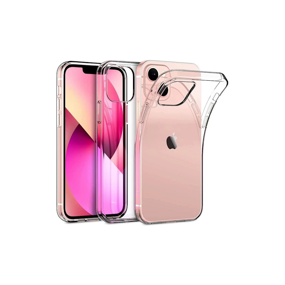 2-Pack Compatible With Iphone 13 Pro Max - Silicone Tpu Case - Slim Transparent 9322103959452
