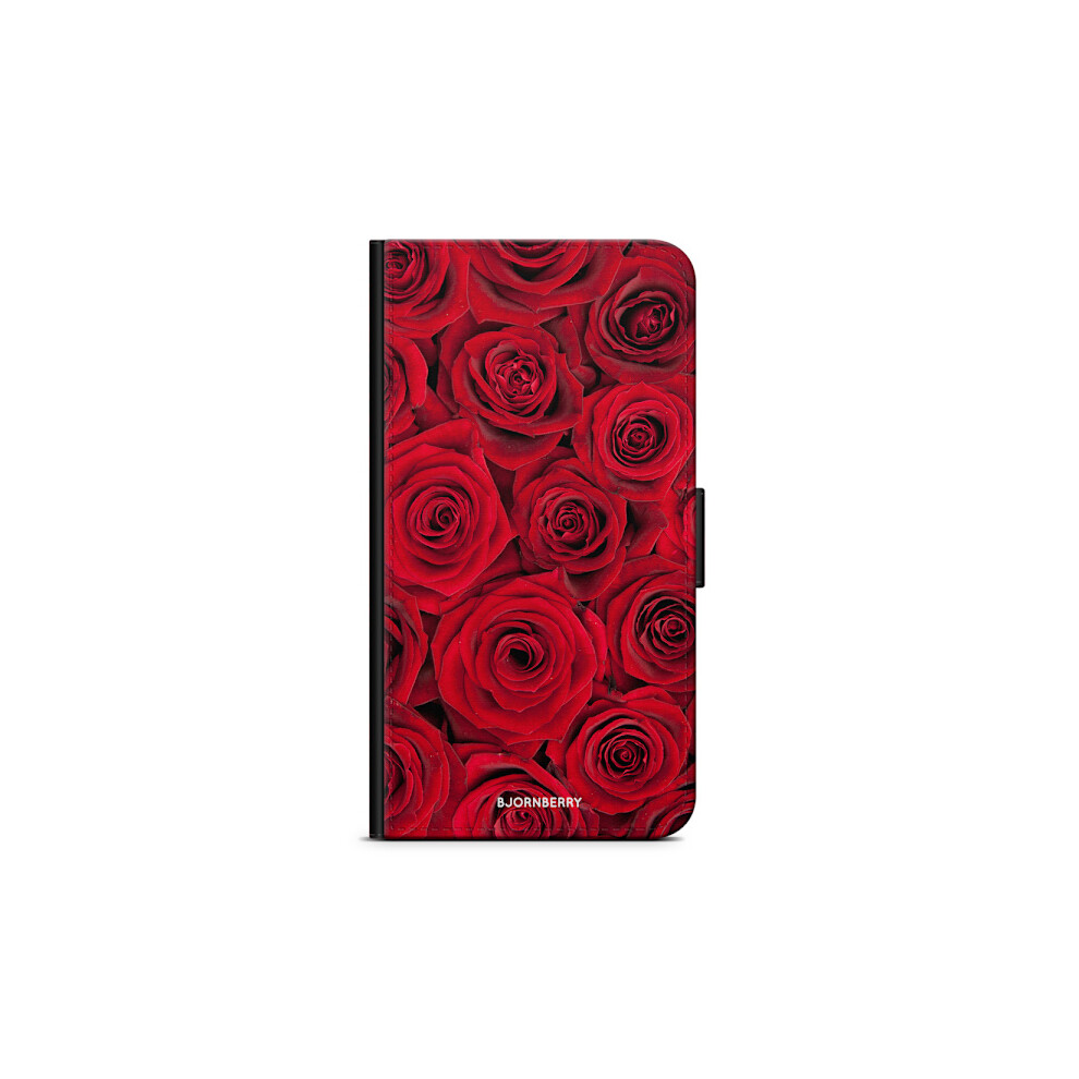 Bjornberry Case Compatible With Samsung Galaxy S10 - Roses Red 9322103959346