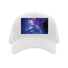 Cap for Kids | Comfortable Adjustable Kids Cap Ronaldo 7 White Kids