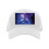 Cap for Kids | Comfortable Adjustable Kids Cap Ronaldo 7 White Kids 1