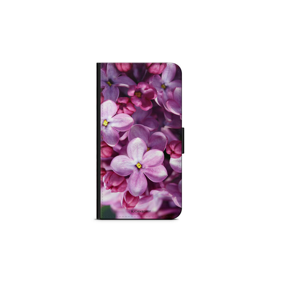 Bjornberry Case Compatible With Samsung Galaxy A40 - Spring Flowers Purple 9499224727496
