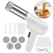 Handheld Electric Pasta Maker Portable Pasta Maker Noodle Maker with Shaping Moulds Multipurpose Noodle Maker for Different Needs