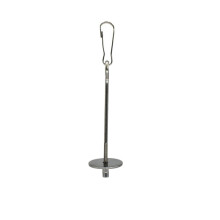 AIXING Bird Skewer Food Holder Cage Feeder, Stainless Steel Fruit Fork Treat Feeder for Conures, compatible with fruit, vegetable, grain, wheat, toy
