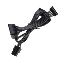 6-pin to 4 SATA Hard Drive Power for RM550x RM650x RM750x RM850x RM1000x