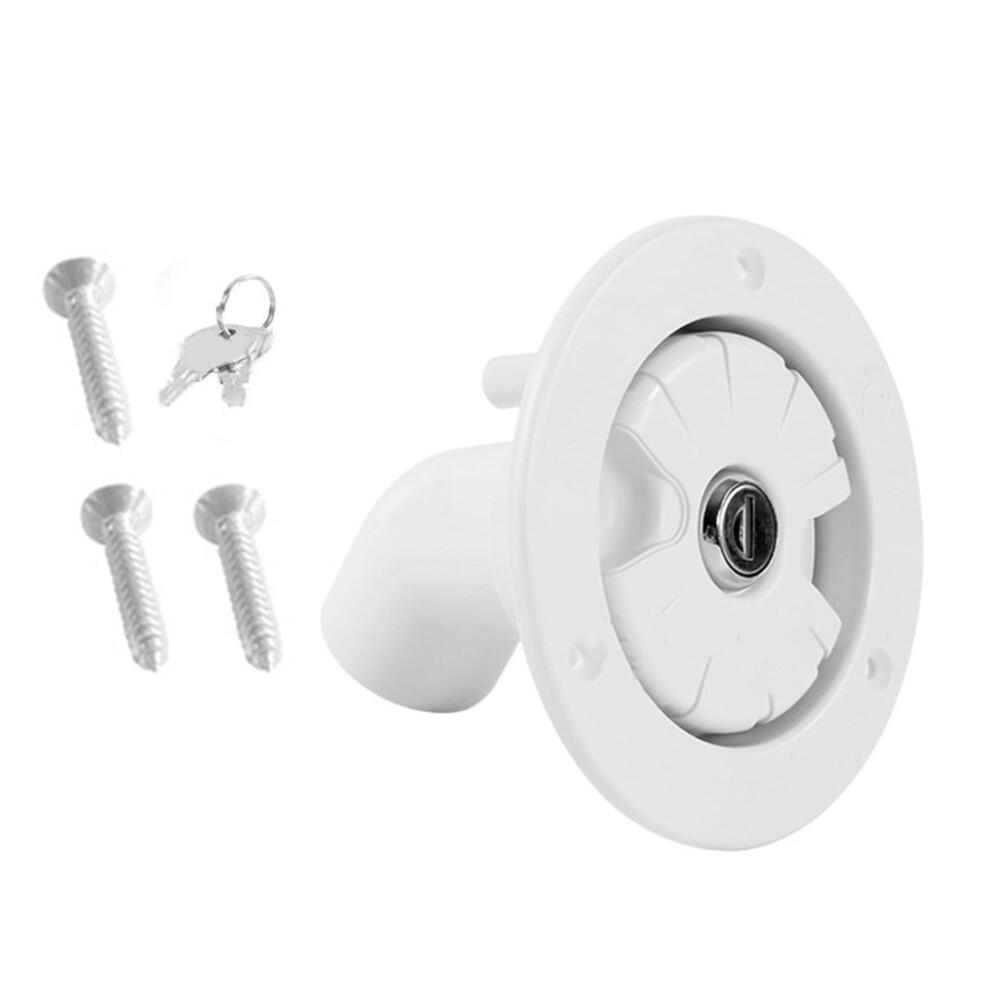Car Fresh Water Lock Inlet Hatch Rv Camper Filler Cap Tank For Caravan Motorhome 9353595232594