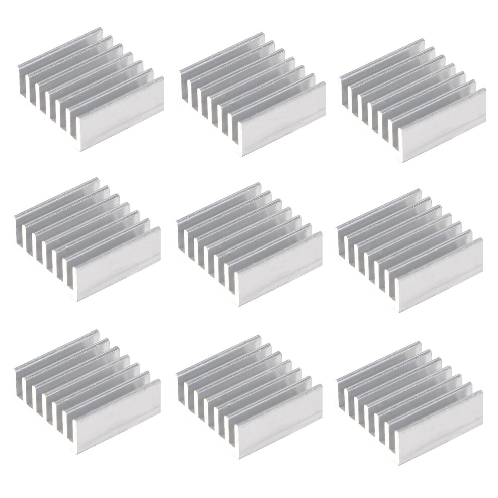 Heat Sink Aluminum Heatsink Ic Chip Cooler Cooling Cushion Heatsinks Aluminium Gpu Radiator 48 Pcs 9353595233287