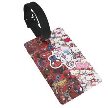 Hellokitty Luggage Tags, Suitcase Tag Id Name Identifier Labels for Travel Baggage Bags Backpack