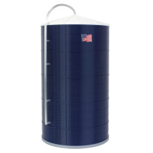 1/64 Blue Harvest Silo, "Short Blue" 16,000 Bushel 40 Ft x 25 Ft, 3D Print RW-24