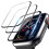 Compatible with Apple Watchwith Apple Watch 1/2/3 42mm Screen Protector [3-pack] 3D Curve Display Protector Black 1