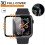 Compatible with Apple Watchwith Apple Watch 1/2/3 42mm Screen Protector [3-pack] 3D Curve Display Protector Black 2