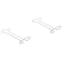 Set of 2 Wine Glass Storage Rack Bar Holder Liquor Shelf Hanger Upside down Cup