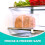 Plastic Bread Box, Airtight Container for Fridge, Keeps Bread Fresh, Compatible with Slice Bread, Crackers, Snacks, Bagels, with Lid 4