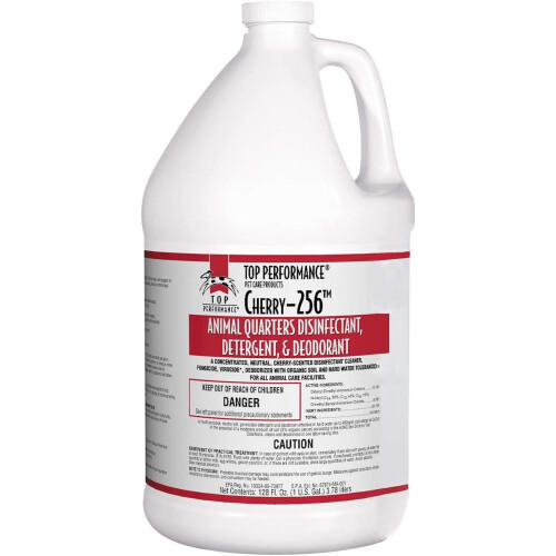 Top Performance 256 Multi-Purpose Concentrated Disinfectant, Detergent, and Deodorant