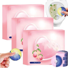 Dual-Color Toilet Cleaning Agent, Automatic Tank Cleaners, Deep Cleaning Bowl Blocks for Household (3PCS)