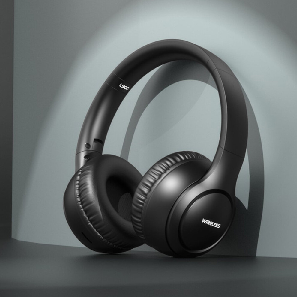 Rbckvxz Wireless Headworn Bluetooth Earphones, Hi-Res Audio, Deep Bass, Foldable Design, Compatible With Tablets & Smartphones 9313598815811