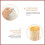 Household Toothpick Holder Delicate Toothpick Container Desktop Toothpick Box Home Accessory 5