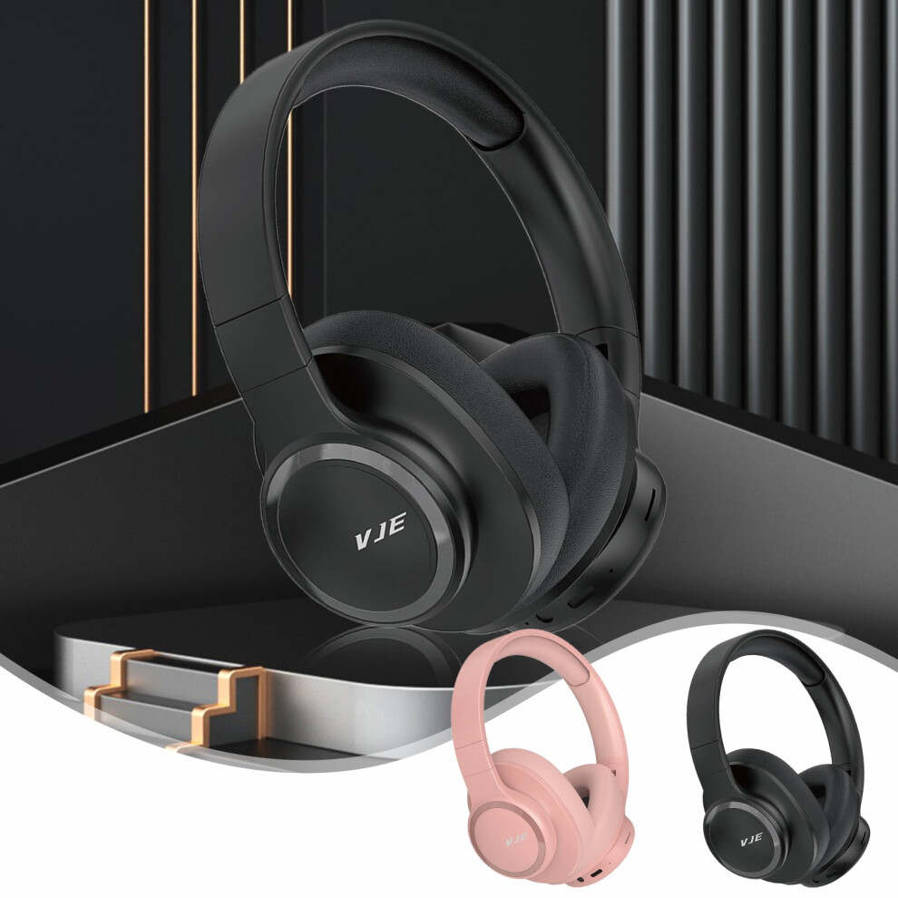 Jacenvly 2024 New And Trending Bluetooth 5.3 Headworn Wireless Headphones Hifi Sound Quality Hd Call Foldable Design Bluetooth Headphones 9313598816320