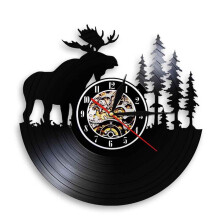 YiFudd Vinyl Wall Clock Vinyl Wall Clock Retro Wall Clock Wall Clock