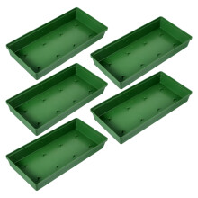 5Pcs Floral Foam Tray Flower Arrangement Tray Plastic Foam Tray Flower Mud Tray Floral Mud Fixing Tray