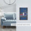 Bills Switching Lights Single Leather Roman Frame Switch Panel Wall Panel Single Double/Pull Light Switch 2
